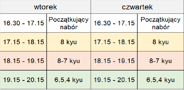 Rozkład SP7 2023-2024